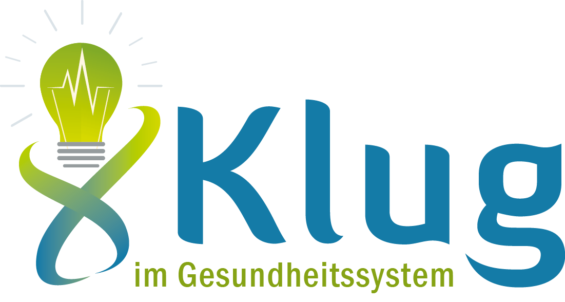 Logo Klug im Gesundheitssystem